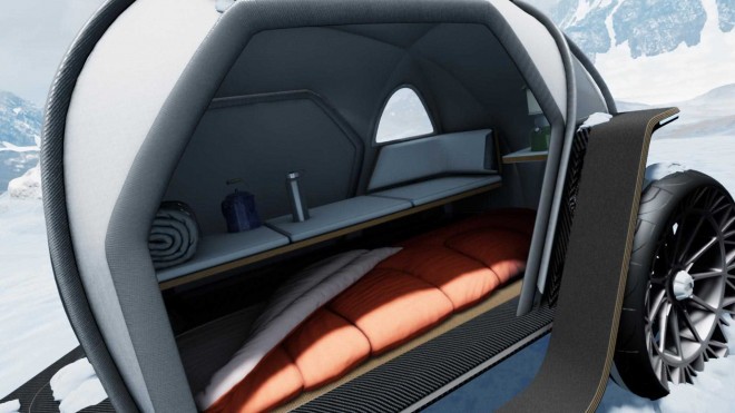 BMW North Face Futurelight Camper Concept