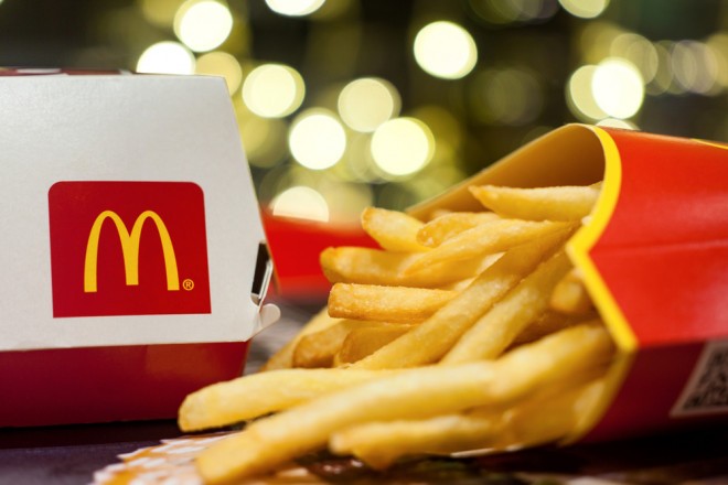 Por que parte da embalagem é usada para as batatas fritas do McDonald's?