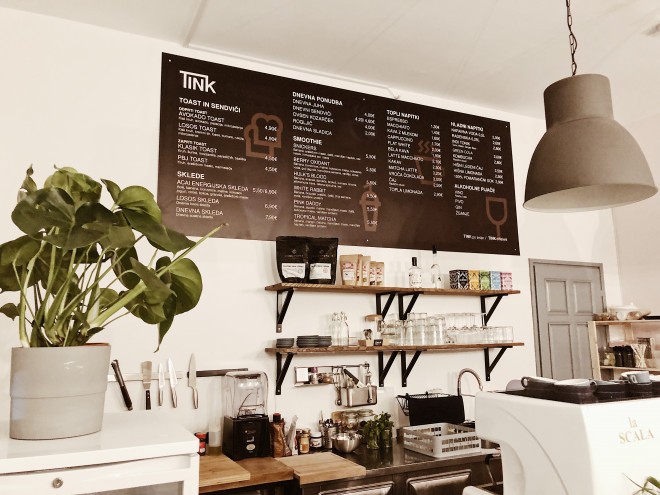TINK Superfood Café w Lublanie