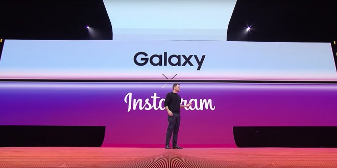 Samsung Galaxy S10+ / Instagram の統合改善機能