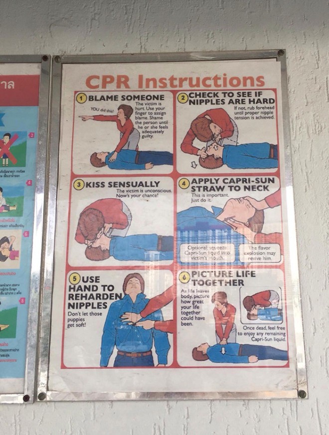 Smjernice za CPR u Tajlandu