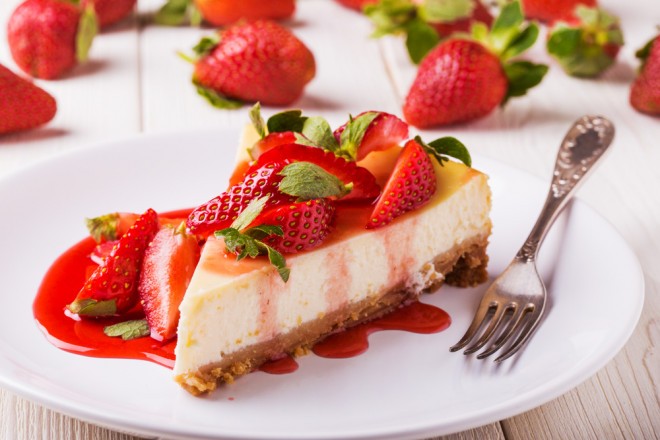Gâteau aux fraises sans cuisson