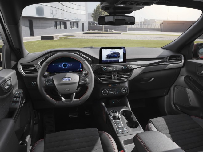 Inside, there is a well-arranged design story, which is really nicely set up by Ford in the latest models! 