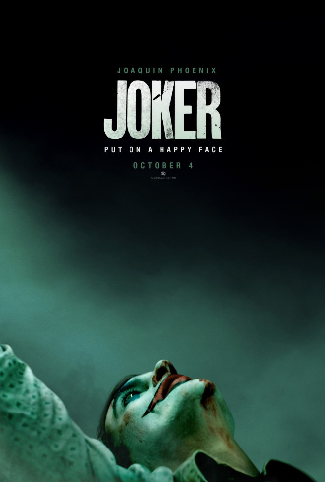 Filmový plagát Joker (2019).