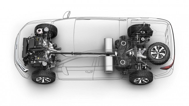 Volkswagen technology - 4motion - and TSI engines.   