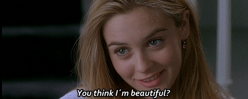 "Du är vacker."