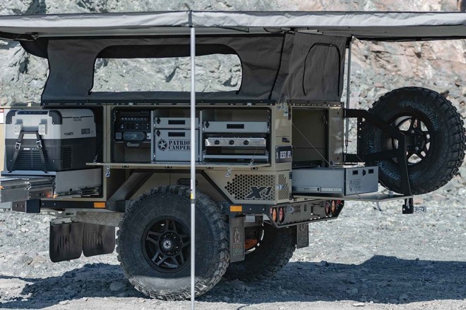 Patriot Campers Desert Ops X1 in LC79 Supertourer Desert Ops