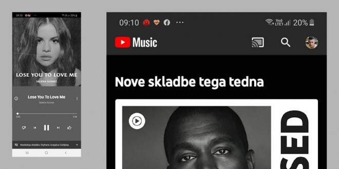 Youtube Music je dosegljiv tudi v Sloveniji! 