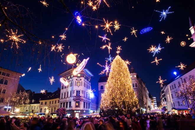 Das Anzünden der festlichen Lichter in Ljubljana 2019 findet am 29. November um 17:15 Uhr statt.