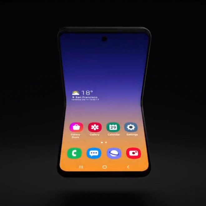 Concept de smartphone Samsung