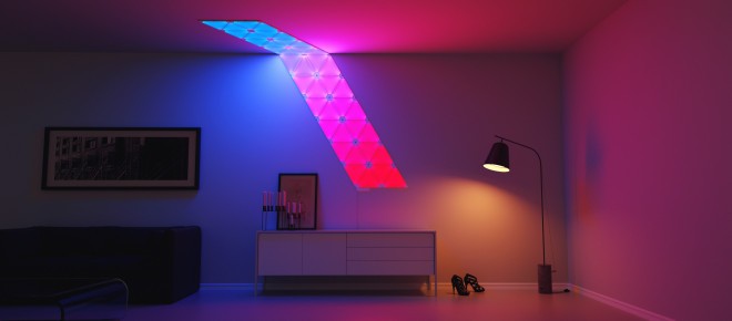 나노리프 LED 벽면 패널