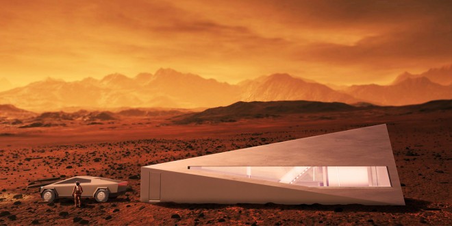 Cybunker na Marsu