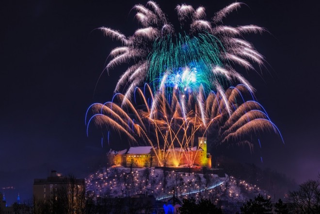 New Year's Eve in Slovenia 2019/2020: Ljubljana (Photo: Visit Ljubljana / Luka Esenko)
