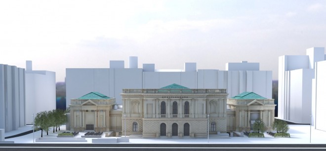 비엔나의 현대적인 알베르티나