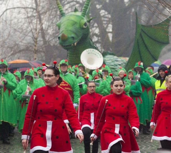 Dragon Carnival in Ljubljana (Photo: Visit Ljubljana / Miha Fras)
