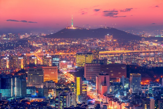 Seoul, die Hauptstadt Südkoreas