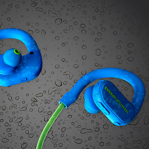 Eles são resistentes à umidade. Esta é a coisa mais importante sobre fones de ouvido esportivos! 