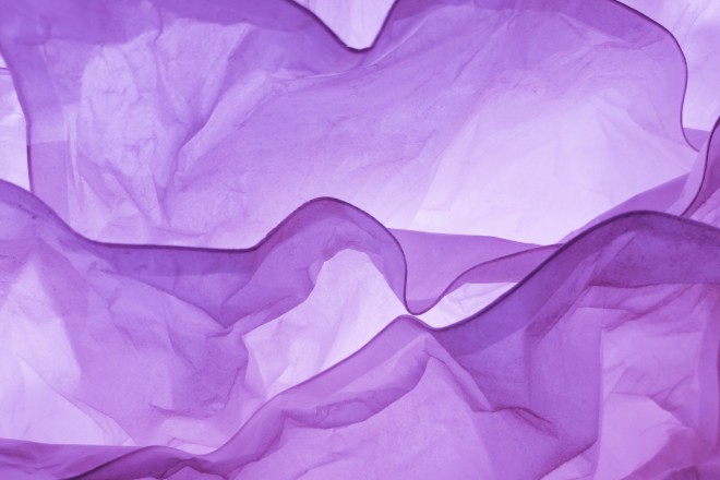 El púrpura es conocido como el color de los reyes. 