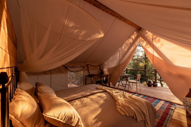 Plage Cachée – Glamping (Foto: Booking.com)
