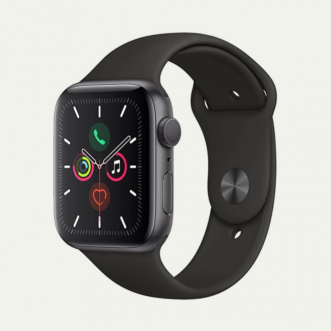 Apple Watch Series 5, GPS, 44 MM, sivi