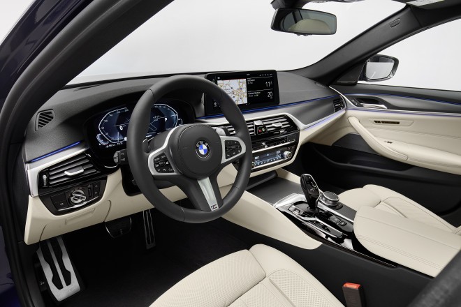 Nouvelles technologies... un classique BMW à l'intérieur ! 