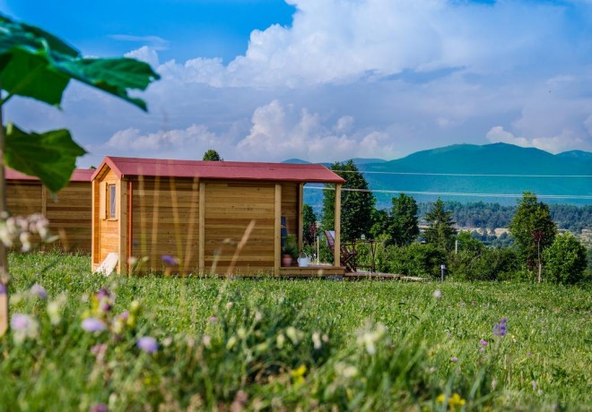 Camping et glamping Sunrise Hill (Photo : Booking.com)