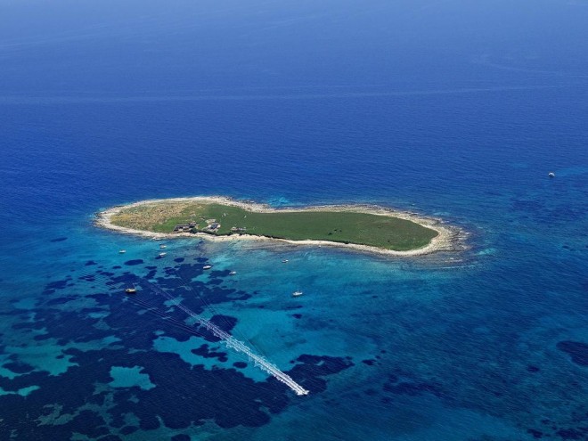 L'isola privata di Levan (Foto: Booking.com)