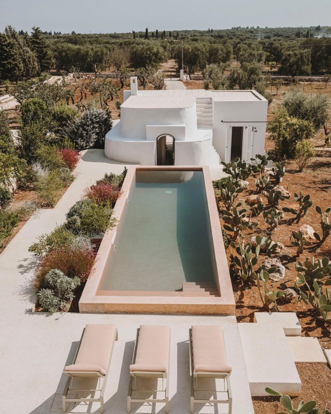 Cardo minimalist villa (Photo: IG Masseria Moroseta)