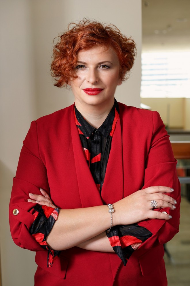 Simona Mandl, direttrice del centro Europark. (foto di Bojan Mihalič)