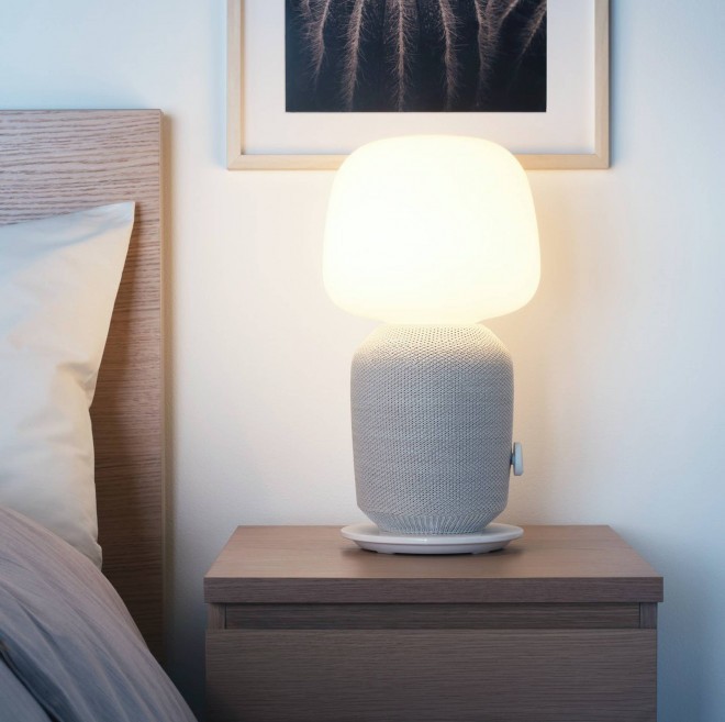 Ikea ft. Sonos: a lamp that doubles as both a light and a speaker! 