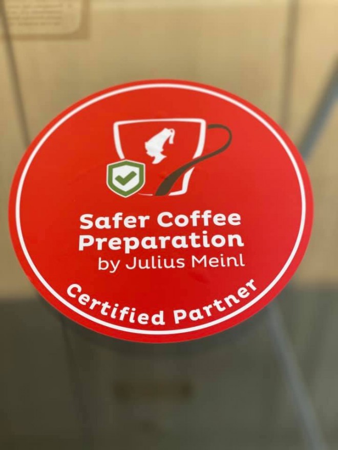 Certifikat "Safer coffee preparation"
