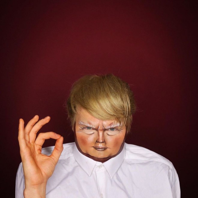 Alexis Stone kot Donald Trump (Foto: IG @thealexisstone)