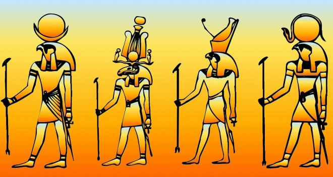 egyptských bohů