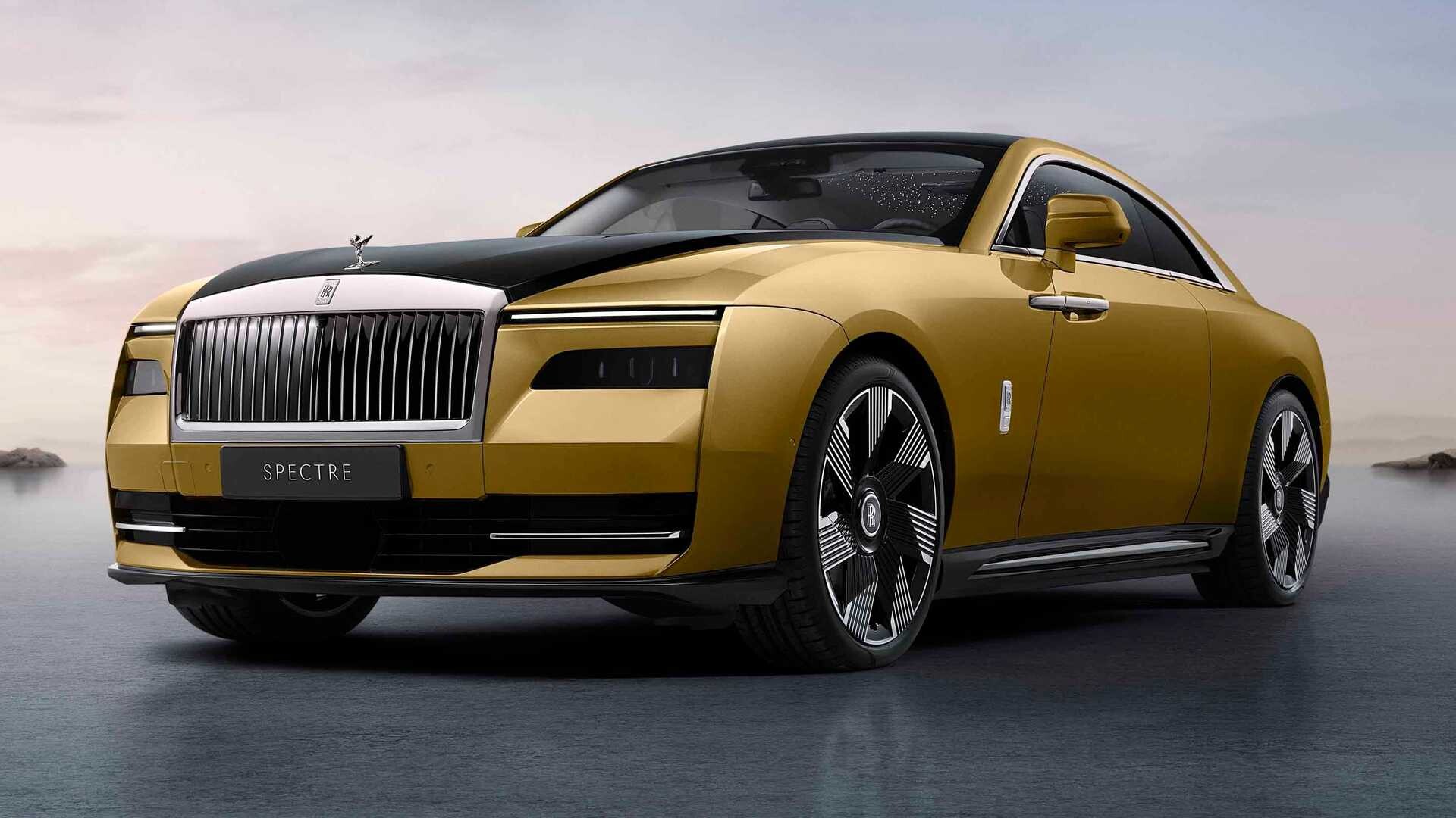 Rolls Royce Spectre der erste vollelektrische Rolls Royce ...