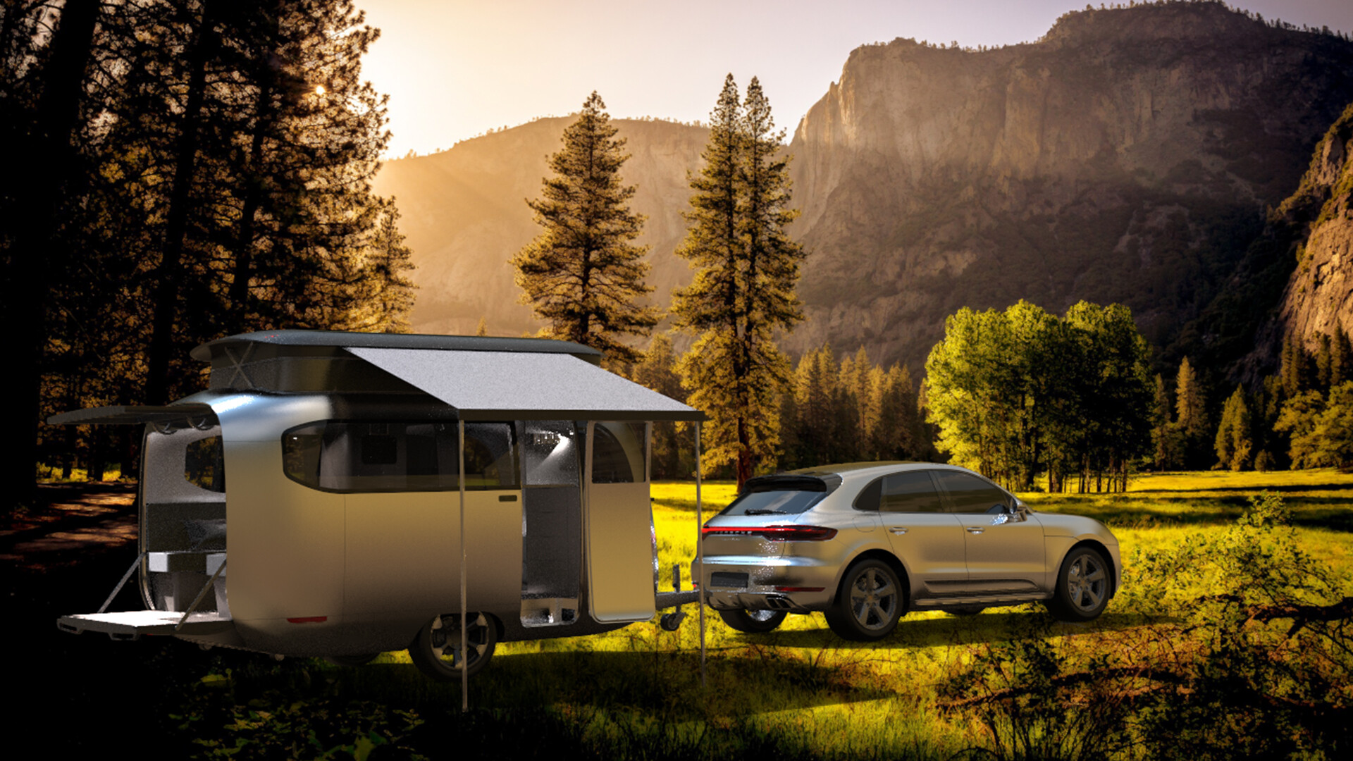 Airstream Studio FA Porsche: un moderno concetto di rimorchio da viaggio  compatto | Rivista cittadina