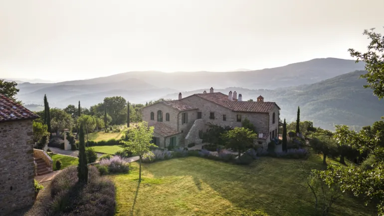 The Italian estate of Reschio